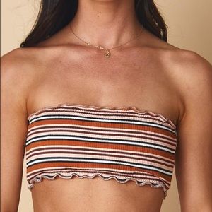 Montce Swim - Donna Rib Ruffle Edge Beau Bikini